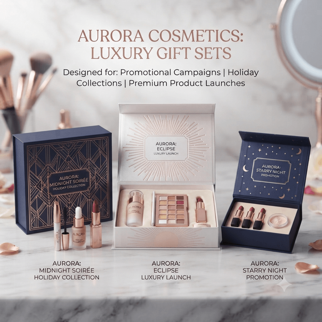 custom makeup gift boxes for beauty collections