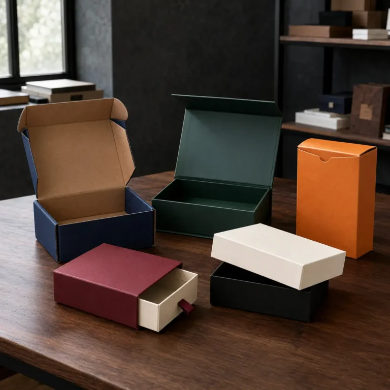 custom packaging box types