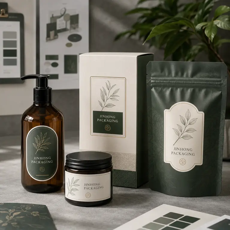 custom packaging labels for bottles jars boxes and pouches