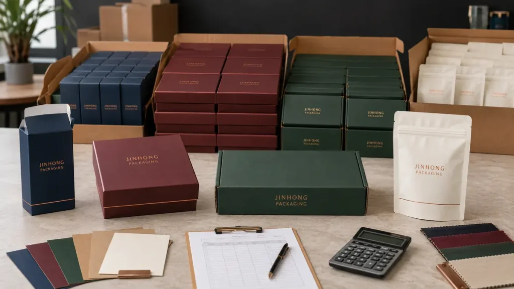 Custom packaging MOQ and order quantity planning