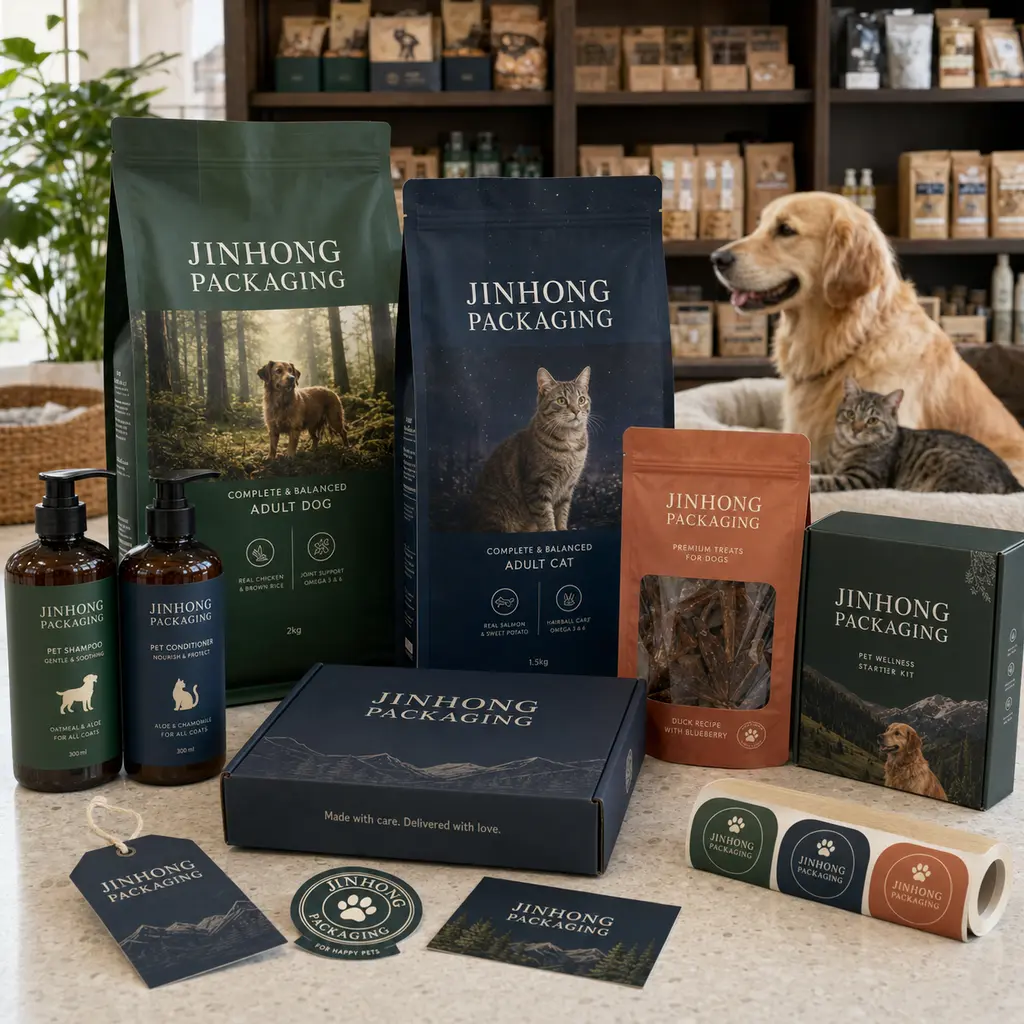custom pet packaging supplier for growing pet brands