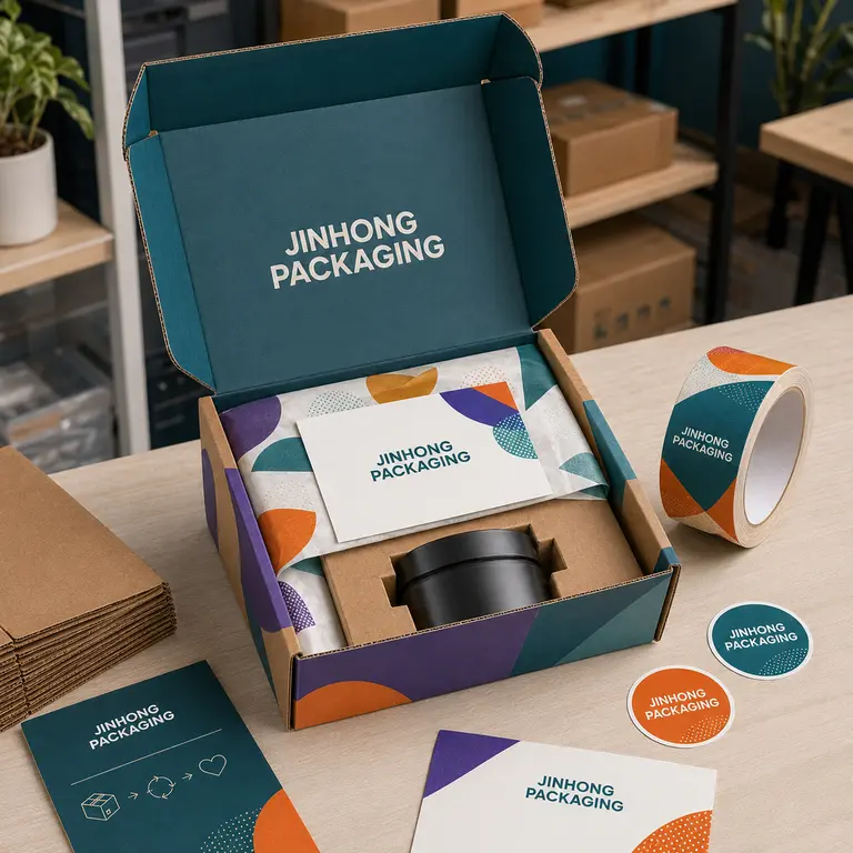 accessoires d'emballage personnalisés pour les marques e-commerce