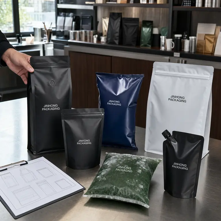 Food and coffee packaging material applications