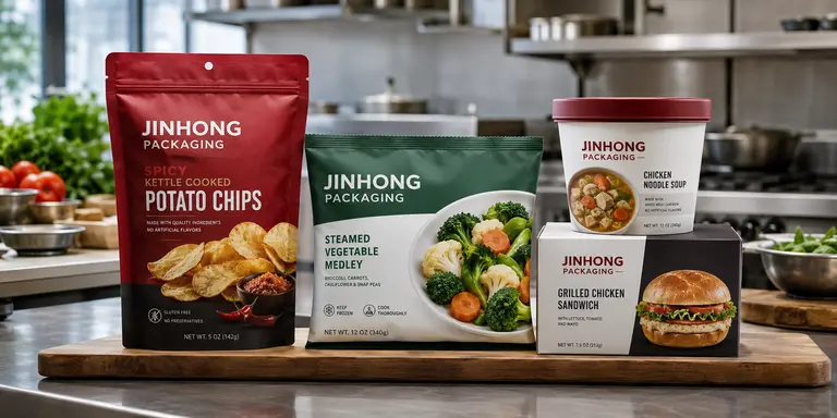 custom food packaging pouches bowls and boxes