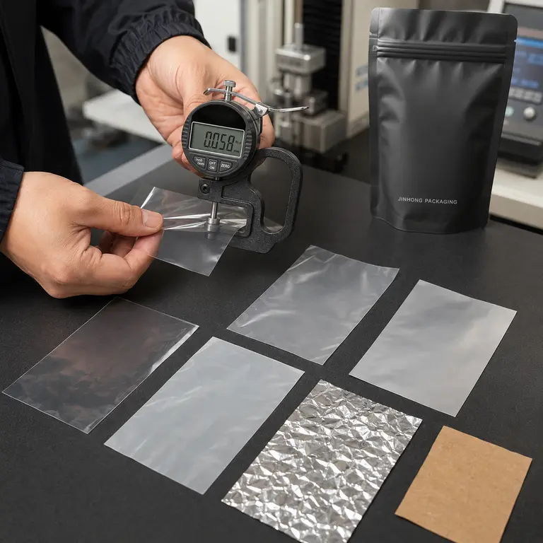 Barrier materials used in food and coffee packaging