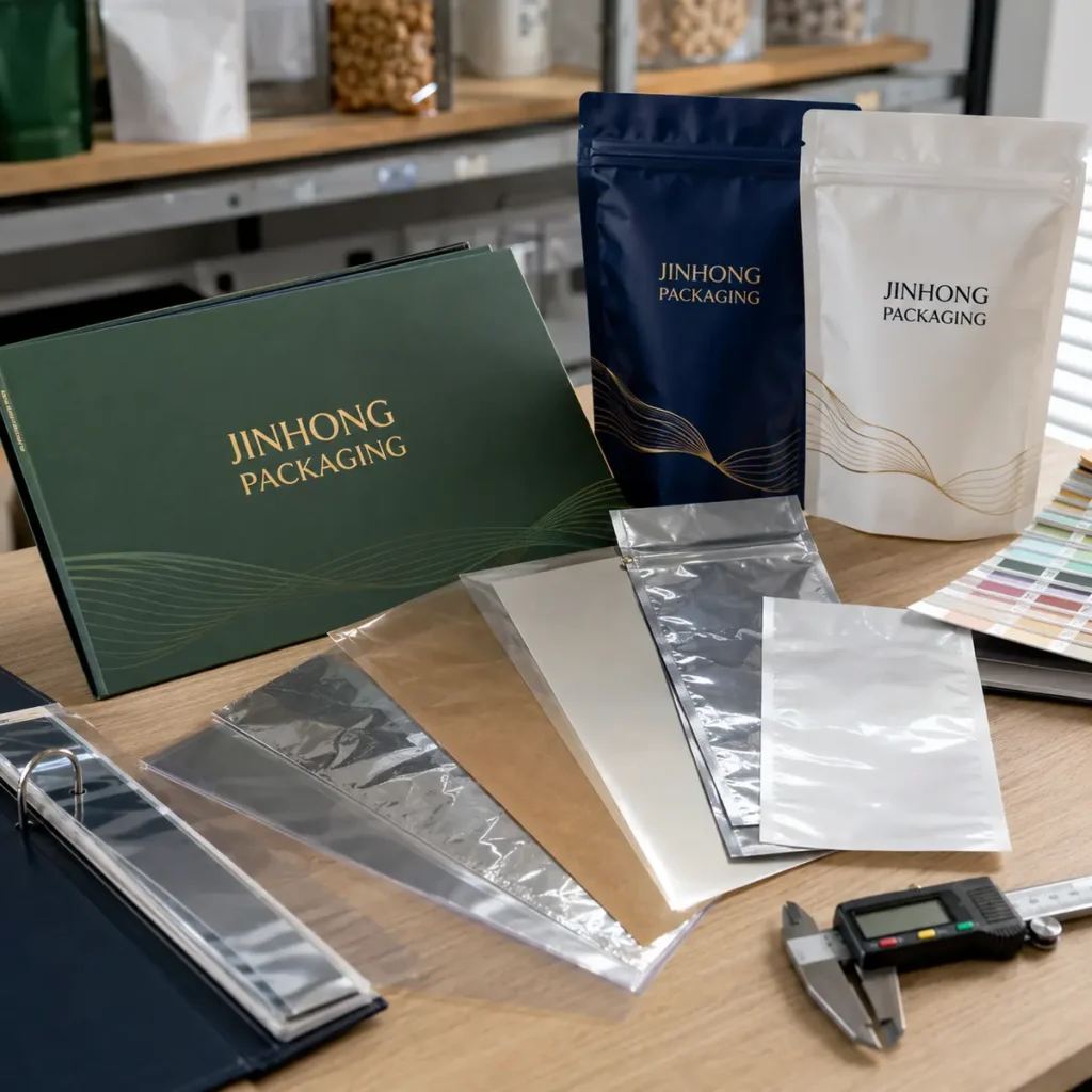 high-barrier materials for custom food packaging bags