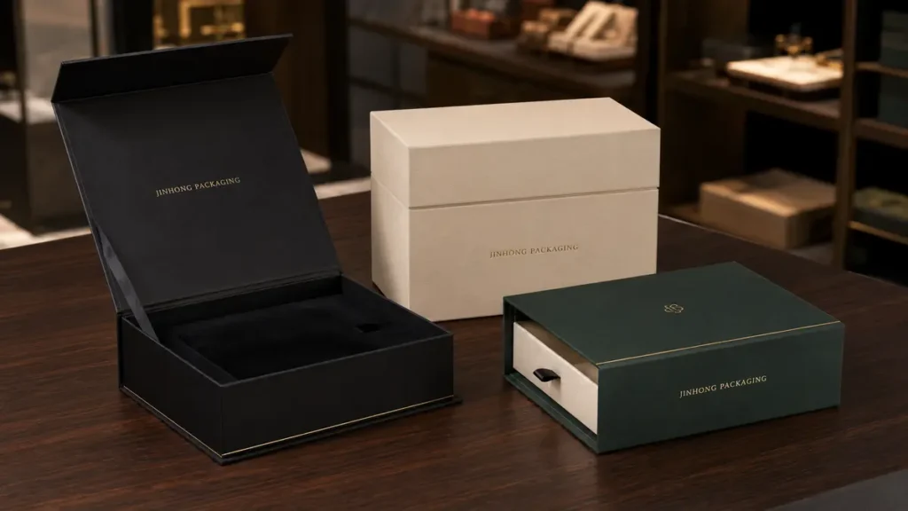 Luxury gift box design for premium products