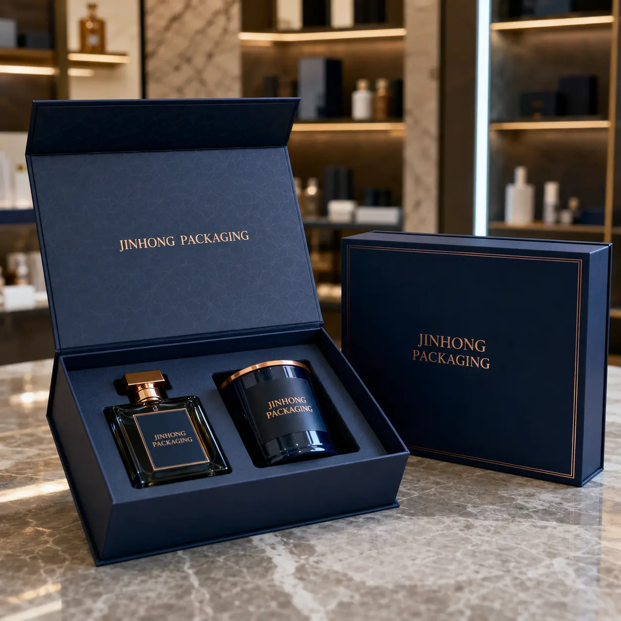 magnetic custom rigid boxes for premium gift packaging