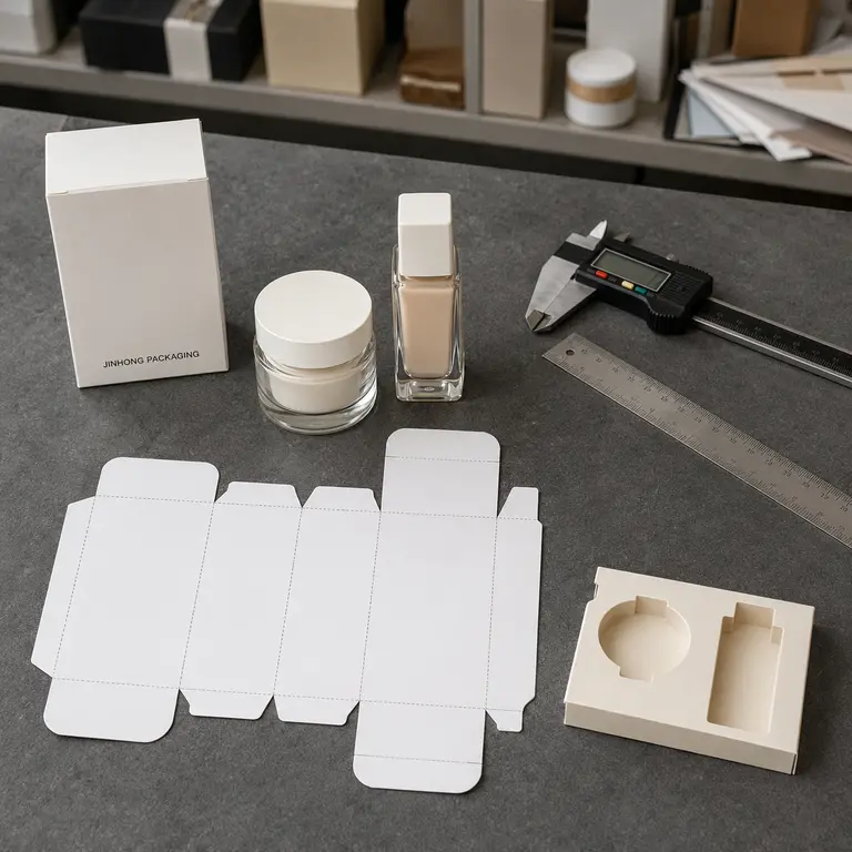 Measuring products for custom packaging box size