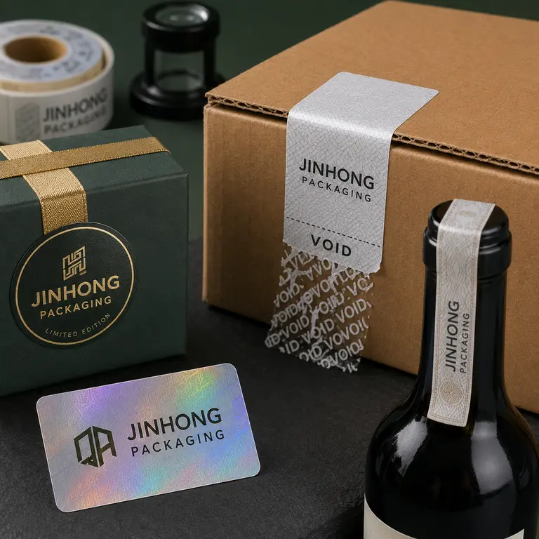 promotional and tamper evident security labels