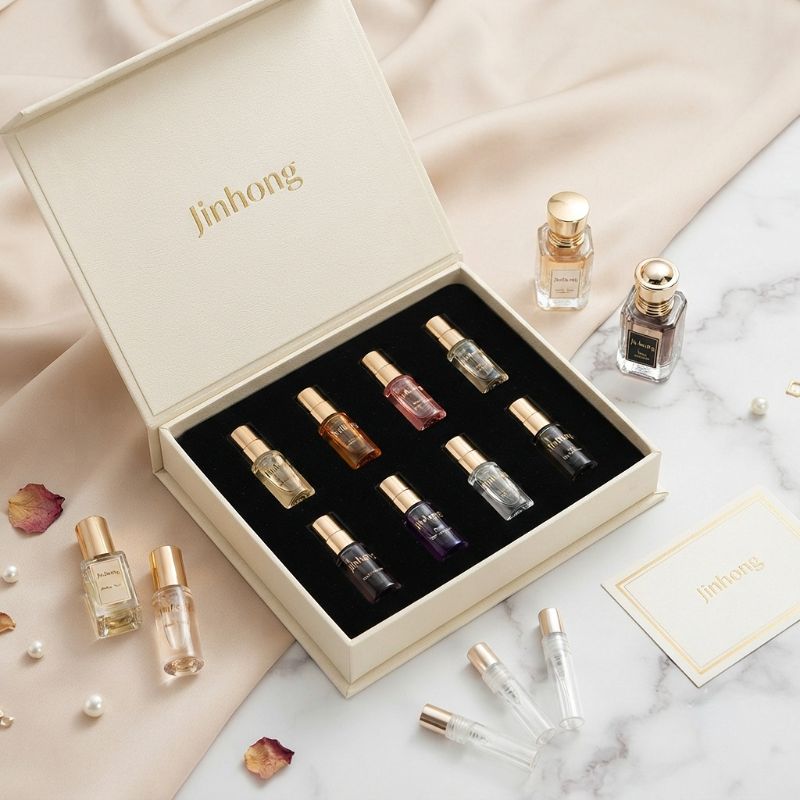 custom perfume packaging for perfume sample sets