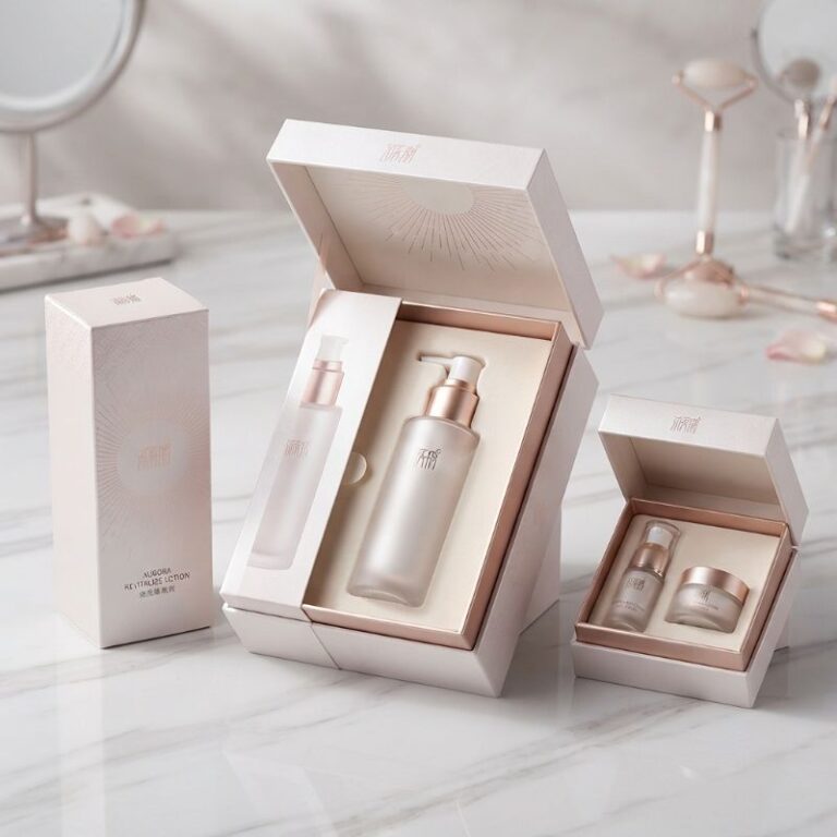 custom lotion packaging boxes for skincare brands
