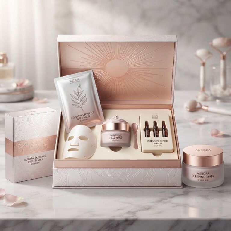 custom facial mask packaging boxes