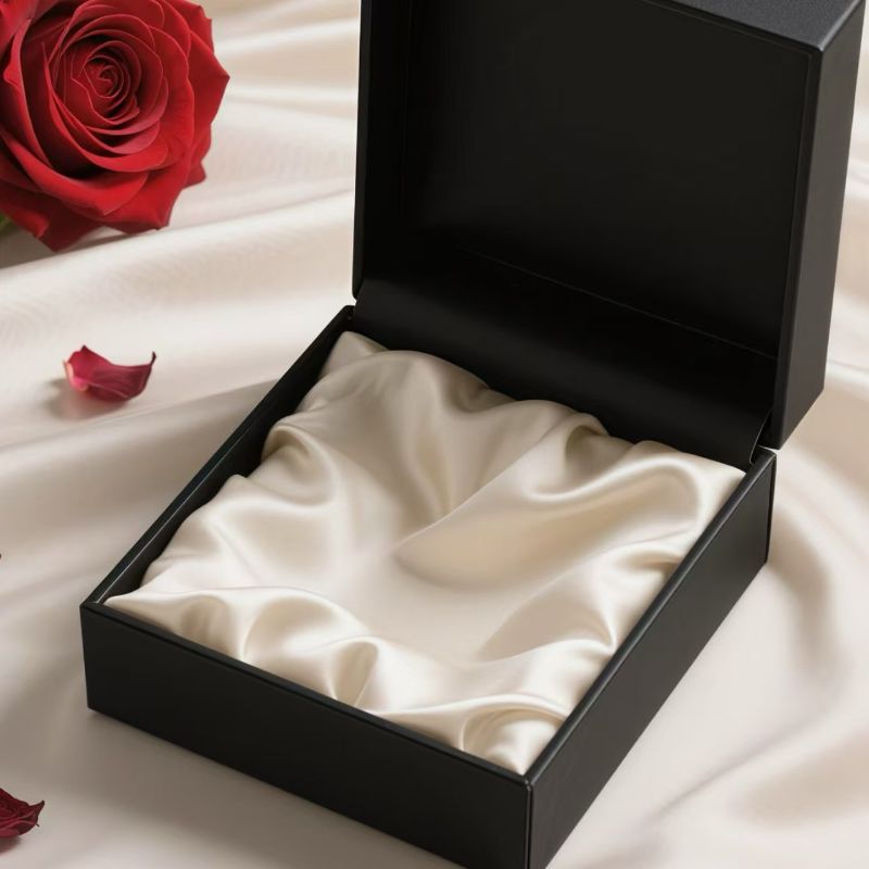 flocked and fabric covered packaging inserts