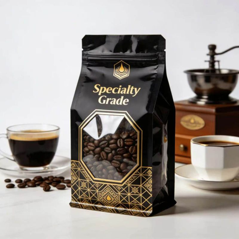 flat bottom coffee bags for specialty coffee brands