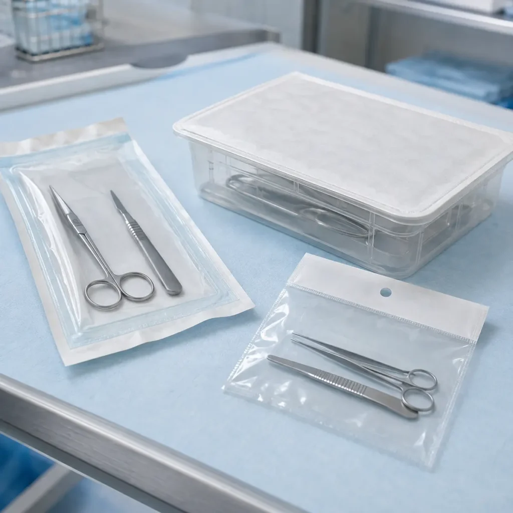 EO sterilization porous medical packaging