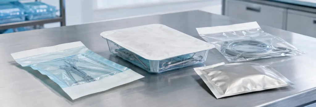 medical packaging for sterilization methods