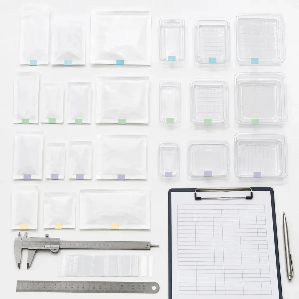 medical packaging validation samples and test planning