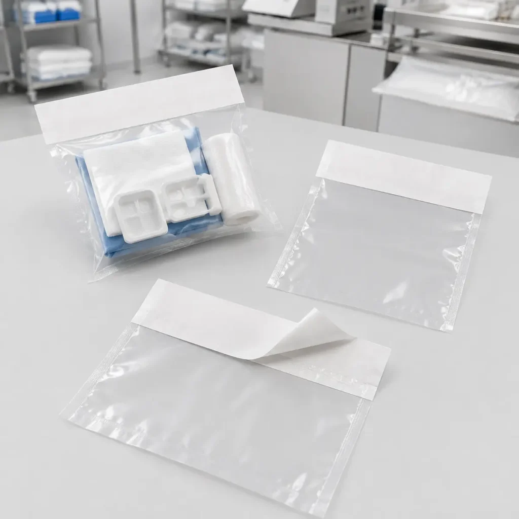 medical paper header bags