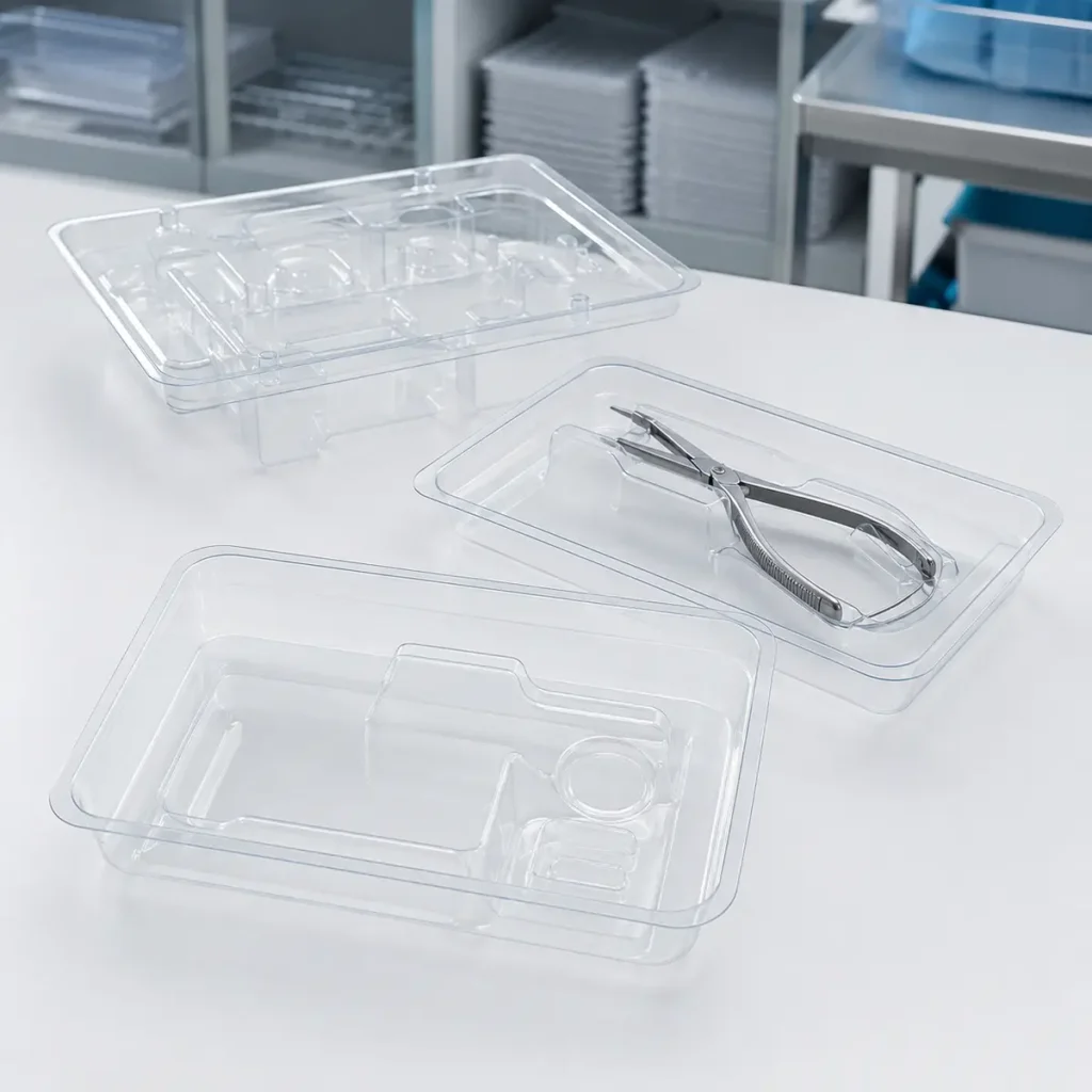 medical blister trays and lidding