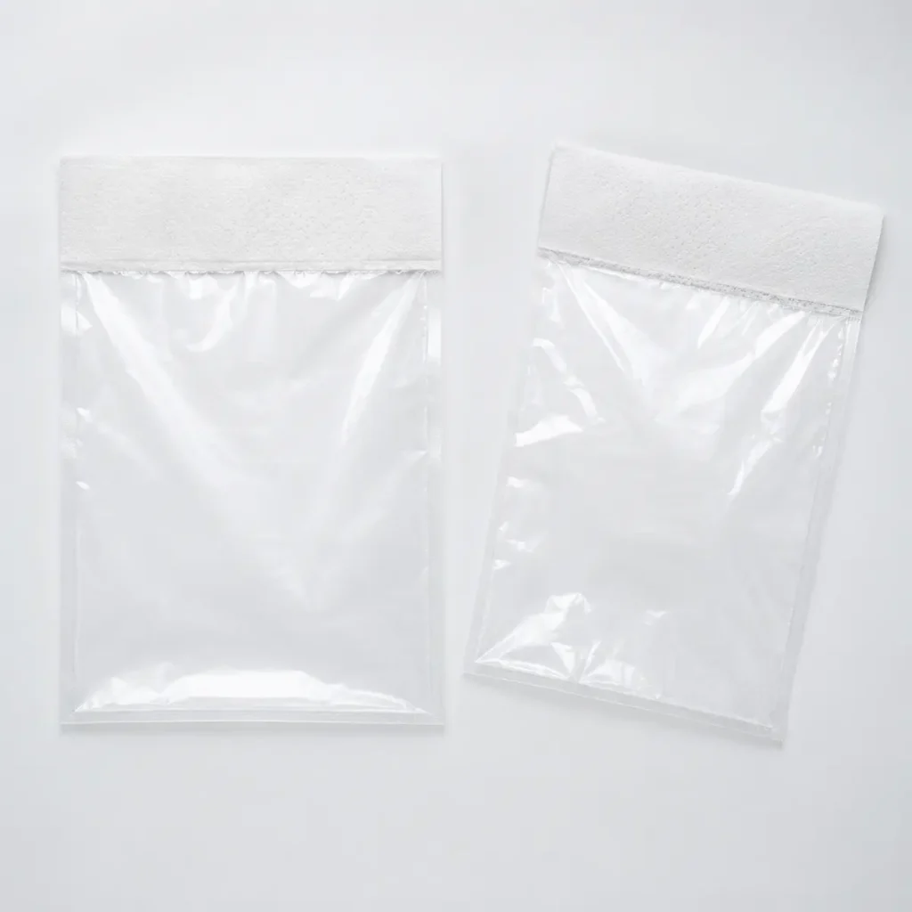 Tyvek header bags for medical devices