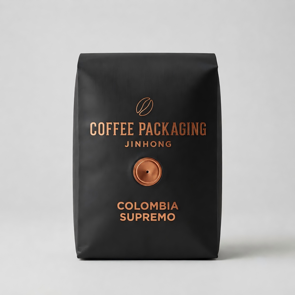 flat bottom coffee bags with valve for specialty roasters
