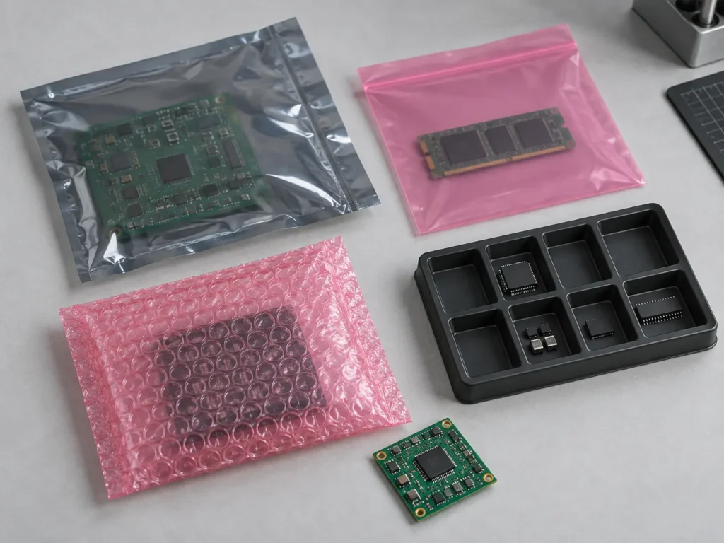 ESD shielding bags anti-static bags and protective packaging options