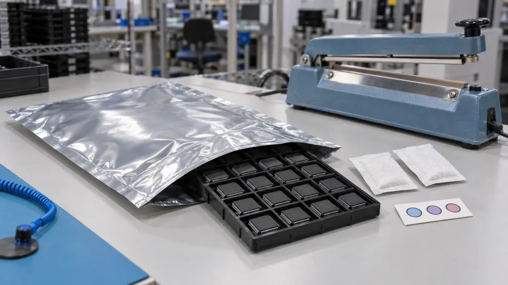 Packaging for moisture-sensitive electronic components